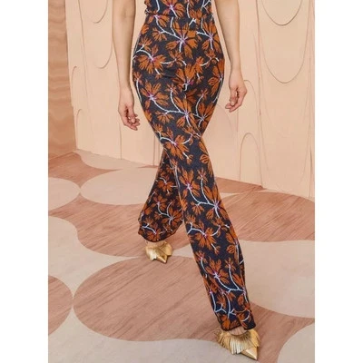 Pantalón Ulla Johnson Lana Algodón Mezcla Zena Floral Talla M Foto 1 de 4