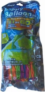 3 Packs of 111 Instant Self Sealing Water Balloons for Outdoor Fun Water Games - Picture 1 of 3
