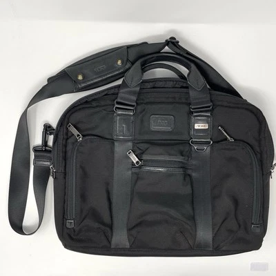 TUMI Alpha Bravo McNair Slim Brief in Black - Image 1 of 4