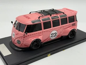 1/18 Robert Design VW Volkswagen T1 Beetle Pick Up in Ping Pig Colors BO121 - Picture 1 of 7