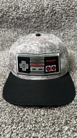 Nintendo Hat Cap Snap Back Multicolor Adjustable NES Game Controller Gamer Mens