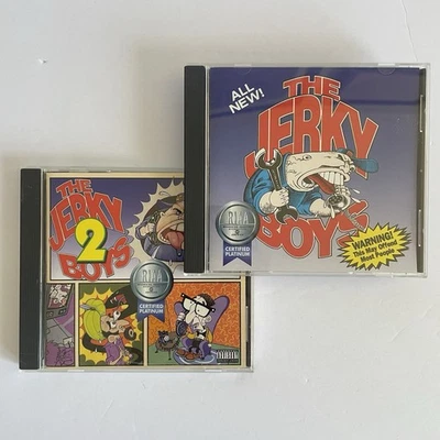 Лот компакт-дисков The Jerky Boys - The Jerky Boys 1 & 2 - Select Records 1993 - Изображение 1 из 4