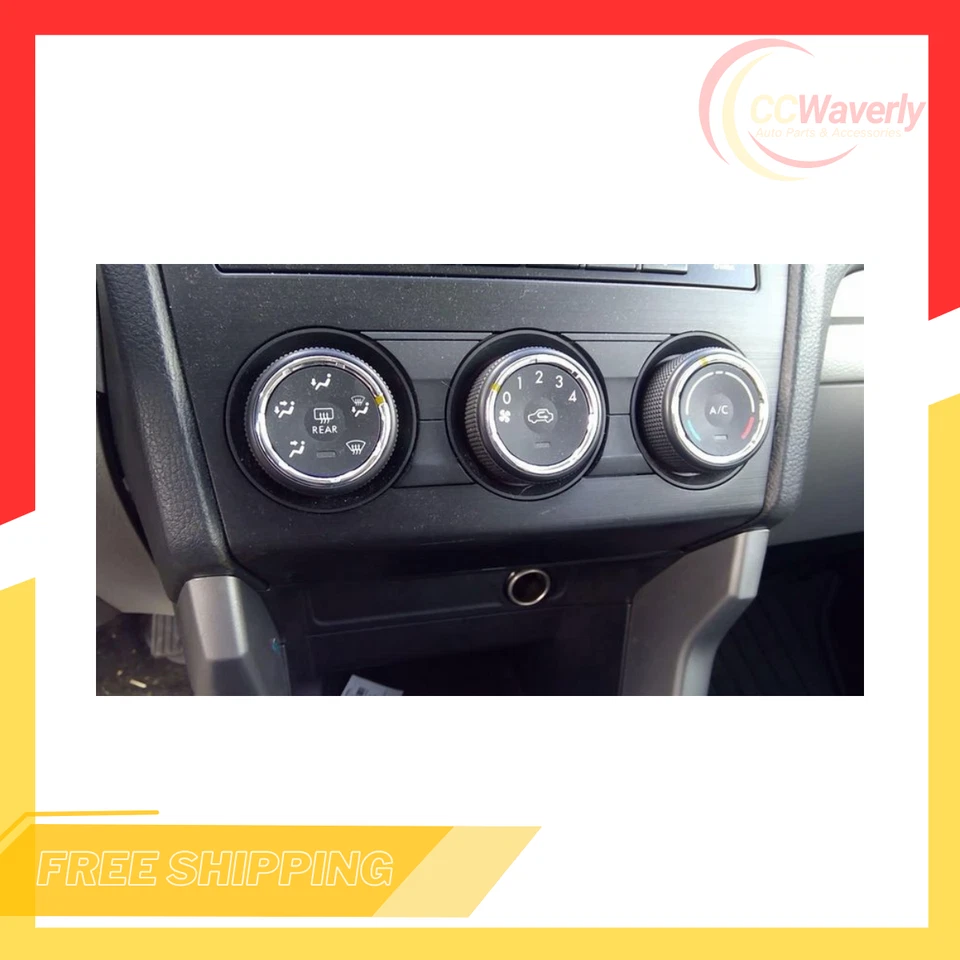 2014-2015 Subaru Forester A/C Heater Manual Climate Temperature  Control Unit Foto 1 de 4