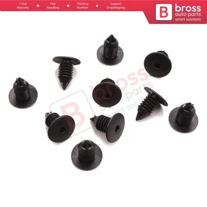 Bross BCF5043 10 Pieces Fir Tree M.12 Clips For Renault Fiat Head Size: 20 mm - Bild 1 von 8