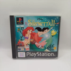 DISNEY LA SIRENETTA II PLAYSTATION 1 gioco Originale PS1 ITALIANO BLACK LABEL - Imagen 1 de 11