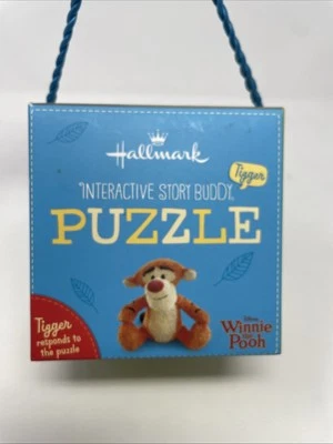 Hallmark Interactive Story Buddy Tigger Jig Puzzle-36 Pieces-TIGGER NOT Included - Image 1 of 4