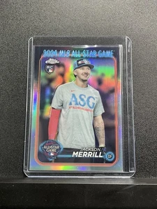 2024 Topps Chrome Update Jackson Merrill #ASGC-49 2024 All Star Game Chrome - Picture 1 of 2