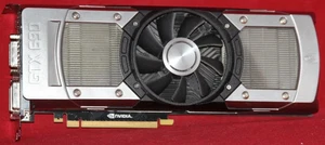 EVGA Nvidia GeForce GTX 690, 4GB 512BIT GDDR5, PCI Express 3.0 x16 Graphics Card - Picture 1 of 4