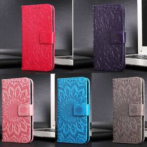 Phone Cover for Xiaomi 13 13T A1 12T 12 Poco X5 Sunflower PU Leather Wallet Case