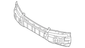 New Genuine Volvo XC90 Rear Bumper Panel Support Section 2007-2014 30796614 - Picture 1 of 2