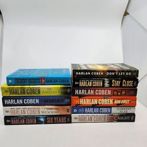 Harlan Coben Lot of 11 Paperback Books Suspense Crime Thriller - Lot 1 - Picture 1 of 14