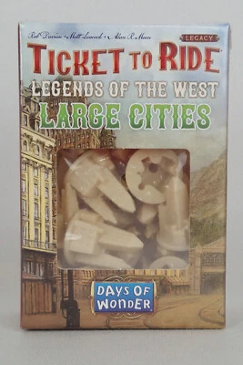Ticket to Ride Legacy Legends of the West Large Cities Promo NEW SEALED - Image 1 of 2