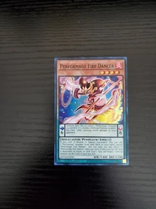 Yugioh Maze of the Master - Performage Fire Dancer - Super Rare - MZTM-EN049 - Picture 1 of 2
