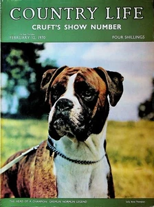 Country Life Magazine February 12 1970 Boxer Dog Cruft's Show - Picture 1 of 2