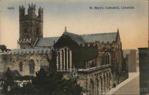 Ireland Limerick St. Mary's Cathedral Postcard Vintage Post Card
