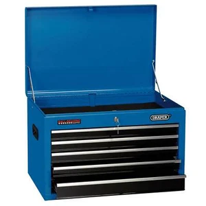 Draper 5 Drawer Tool Chest Blue - Picture 1 of 2