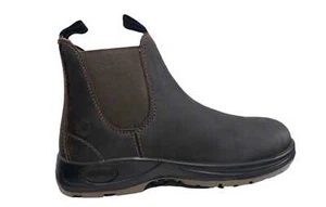 LUMBERJACK CARL SMF2113 Botines Beatles De Piel Marrón - Imagen 1 de 1