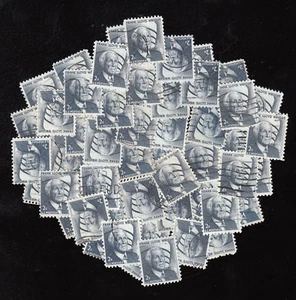 Postage Stamps for Crafting: 1966 2¢ Frank Lloyd Wright, Blue Gray; 50 STAMPS - Picture 1 of 1