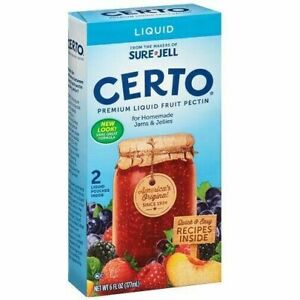 Sure Jell Certo Premium Liquid Fruit Pectin - 6 fl oz