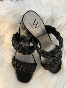 NWOB Worthington Black Strap Shoes Size 8.5 - Picture 1 of 4