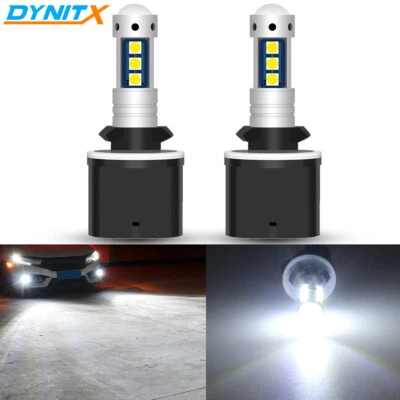 2Pcs 880 890 892 893 899 100W 6000K Xenon White LED Fog Light Driving Bulbs - Image 1 of 4