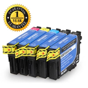 5PK T202XL 202XL Ink Cartridge for Epson WF-2860 Expression Home XP-5100 - Picture 1 of 7