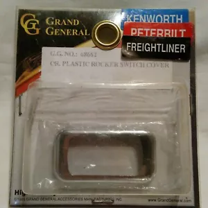 Grand General 68662 Switch Cover Plastic Rocker Kenworth Peterbuilt Freightliner - Picture 1 of 7