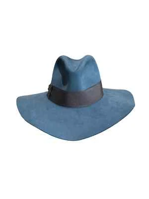Sombrero de ala ancha de fieltro azul pizarra Loro Piana The Kaia Foto 1 de 4