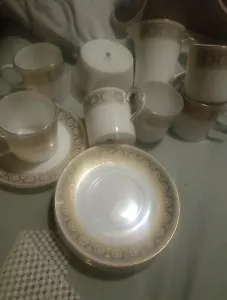wedgewood Marguerite Coffee set X 6 - Picture 1 of 7