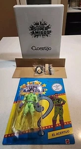 Matty Collector DC Universe Super Powers Amigos El Acertijo The Riddler MISB - Picture 1 of 2