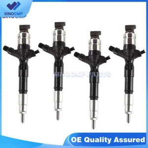 4x Inyector de combustible 23670-30280 095000-7780 para Hilux Prado 1KD-FTV Euro 4 - Imagen 1 de 6
