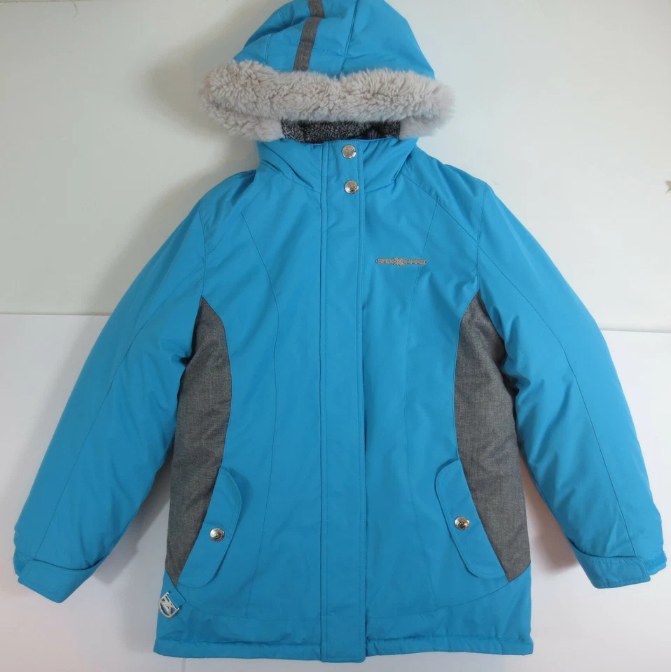 ZeroXposur Girls Size 14 Blue Capri Helen Layered Systems Jacket 3-in-1 Coat - Image 1 of 4