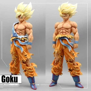 44CM Dragon Ball Z Son Goku Anime Figure Super Saiyan 🚛SPED.GRATUITA - Foto 1 di 21