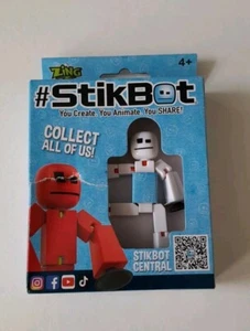 ORIGINAL STIKBOT Robots Stop Motion Animation Action Figure Gift Toys - Picture 1 of 3