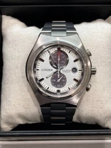 Citizen CA7090-87A Super Titanium Men's Watch Sapphire Brycen Chronograph JP - Picture 1 of 5