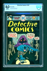 Detective Comics #452 - Cover by Ernie Chan, CBCS 8.0 (DC, 1975) - Picture 1 of 2