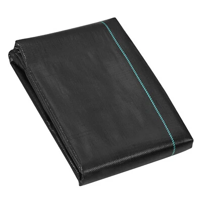 VEVOR Toile de Paillage Anti-Mauvaises Herbes Géotextile PP Tissé 1,2x15,2m 108g - Photo 1/4