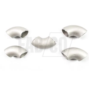 1.5" Sch10 90 Degree Large Radius Stainless Steel Turbo Manifold Bend x5 - Picture 1 of 5