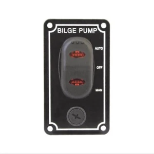 Bilge Pump Switch Panel Vertical Marine Bilge Control for Boats Marine - Picture 1 of 1