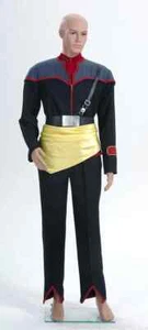 HOT  Star Trek Mirror Man Uniform Costume Cosplay Carnival Halloween - Picture 1 of 9