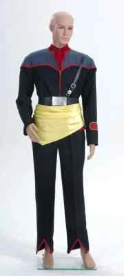 LO ÚLTIMO Star Trek Espejo Hombre Uniforme Disfraz Juegos con disfraces Carnaval Halloween Foto 1 de 4