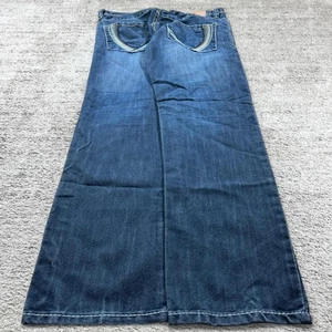 Vintage Grunge Baggy Relaxed Straight Leg Y2K Skater SouthPole Denim Jeans - Bild 1 von 7