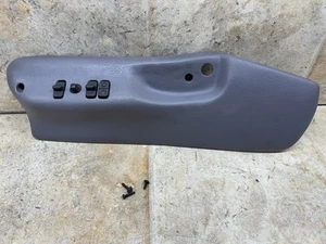 98-01 Dodge Ram 1500 2500 3500 Quad Club Cab Driver Power Seat Switch Cover GRAY - Bild 1 von 18