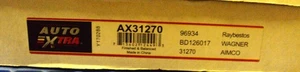 Rotor de freno de disco delantero - Auto Extra AX31270 - Imagen 1 de 1