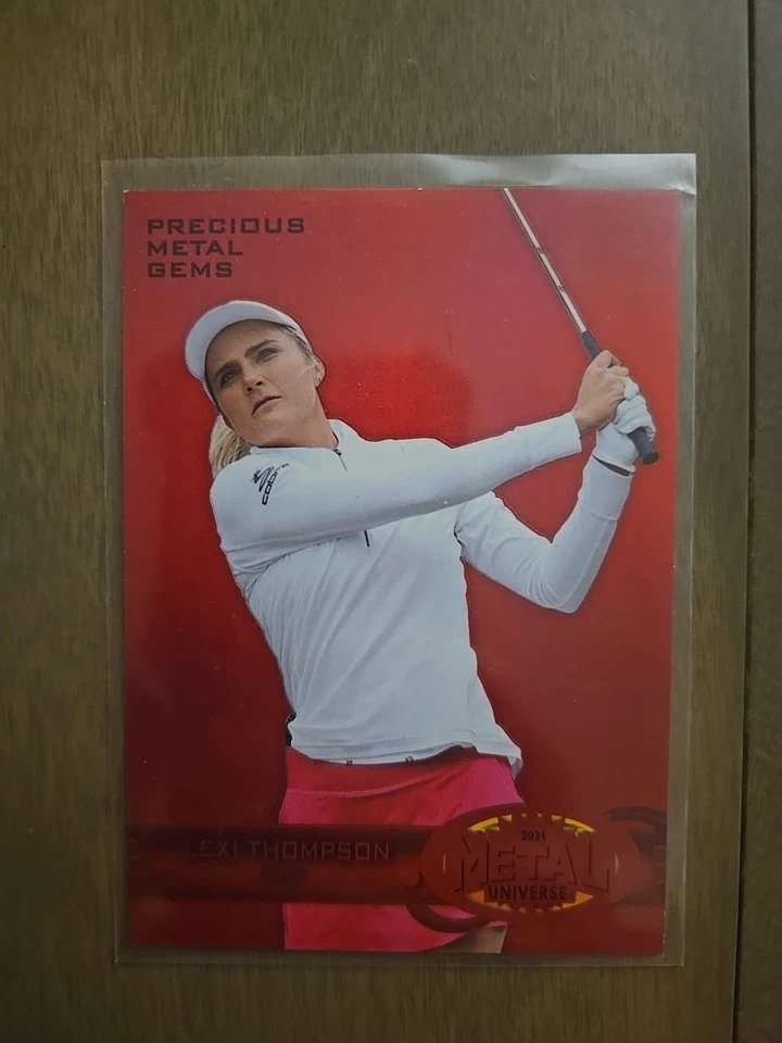 Precious Metal Gems Red #'d /100 - LPGA Golfer Lexi Thompson - Image 1 of 3