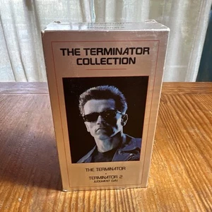 Terminator & Terminator 2 Judgment Day VHS 1991 Collection Used - Picture 1 of 4