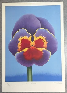 Adrian George - Big Orchid - Vintage Signed Limited Edition Print - Picture 1 of 5