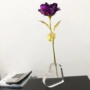Rose Acryl Ständer Herzform Vase für Blumenständer Acrylständer _wa - Bild 1 von 12