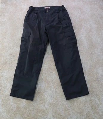 Calça masculina série tática 5.11 34x30 preta cargo 74273 polícia militar - Imagem 1 de 4