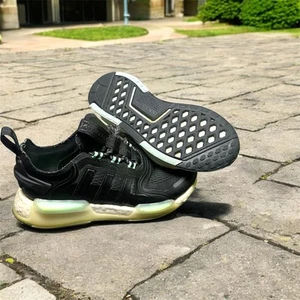 Adidas Originals NMD_V3 Black/Light Green Men's Sneakers - Picture 1 of 9